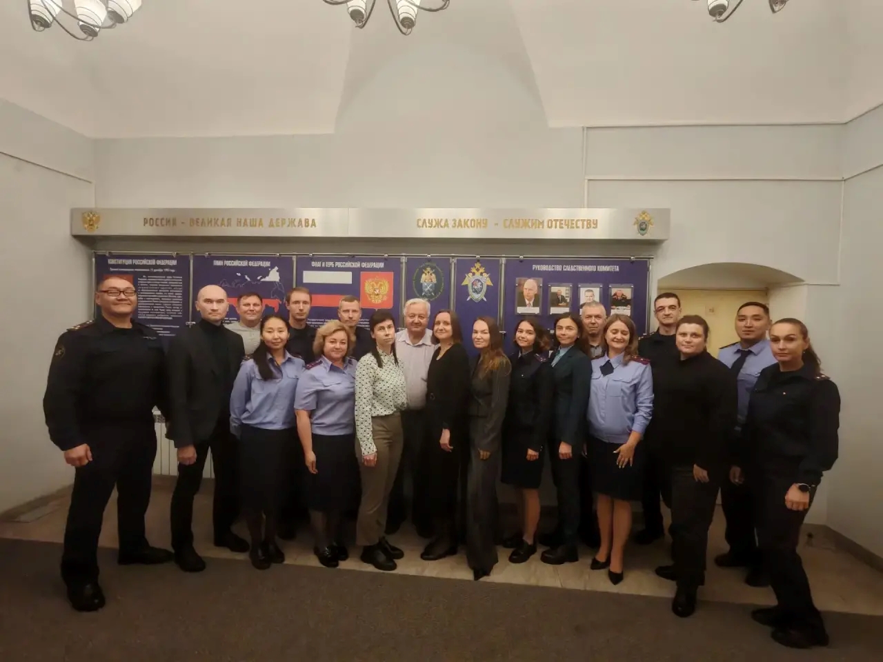 Александр Петрович Сошников провёл лекцию на тему Выявление противодействия при проведении психофизиологических исследований с применением полиграфа в Академии СК РФ